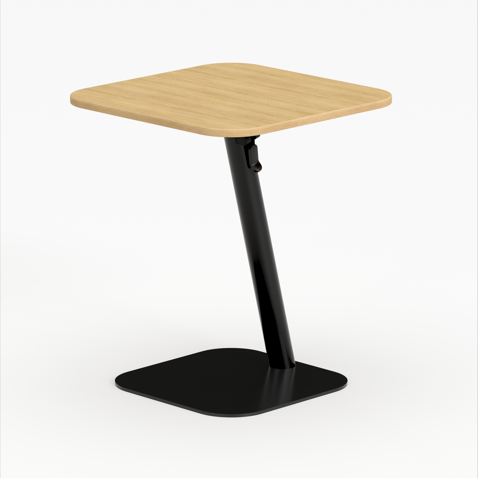 lt01 Laptoptisch – Gestell Schwarz (glatt)