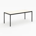 s60 Seminartisch – Gestell Schwarz (glatt)