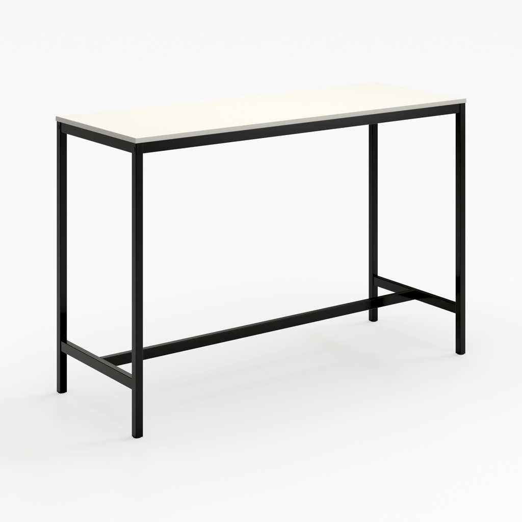 s60 Stehtisch – Gestell Schwarz (glatt)