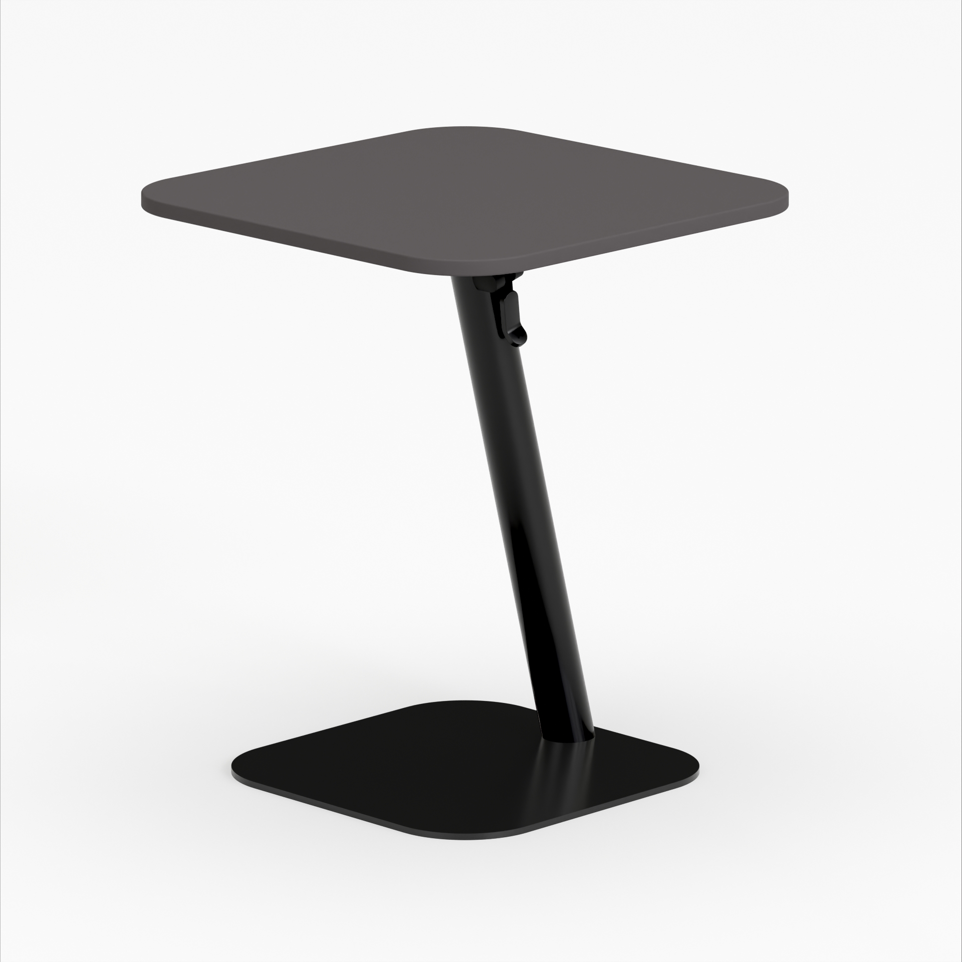 lt01 Laptoptisch – Gestell Schwarz (glatt)
