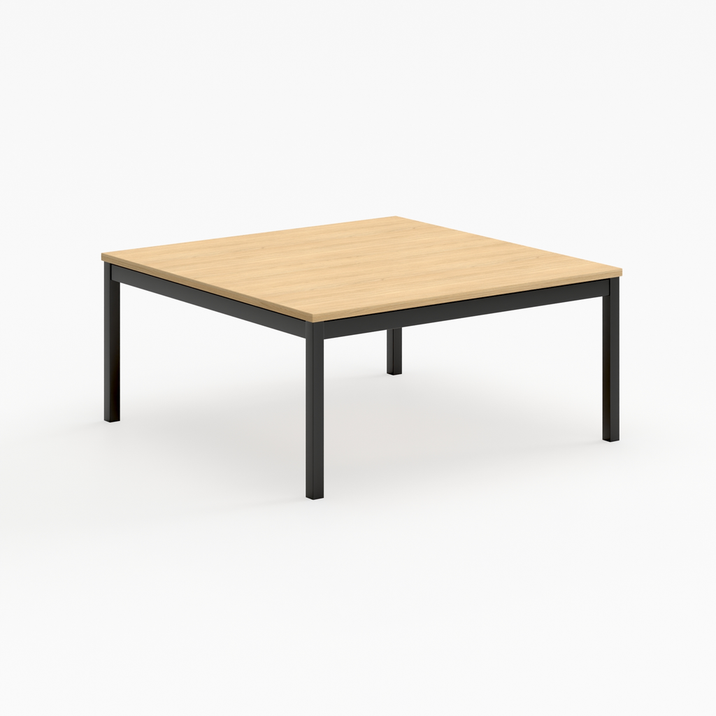 s60 Couchtisch – Gestell Schwarz (glatt)