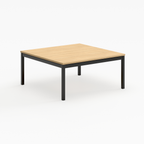 s60 Couchtisch – Gestell Schwarz (glatt)