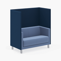 Loungesofa Vancouver Lite 2 mit Trennwand