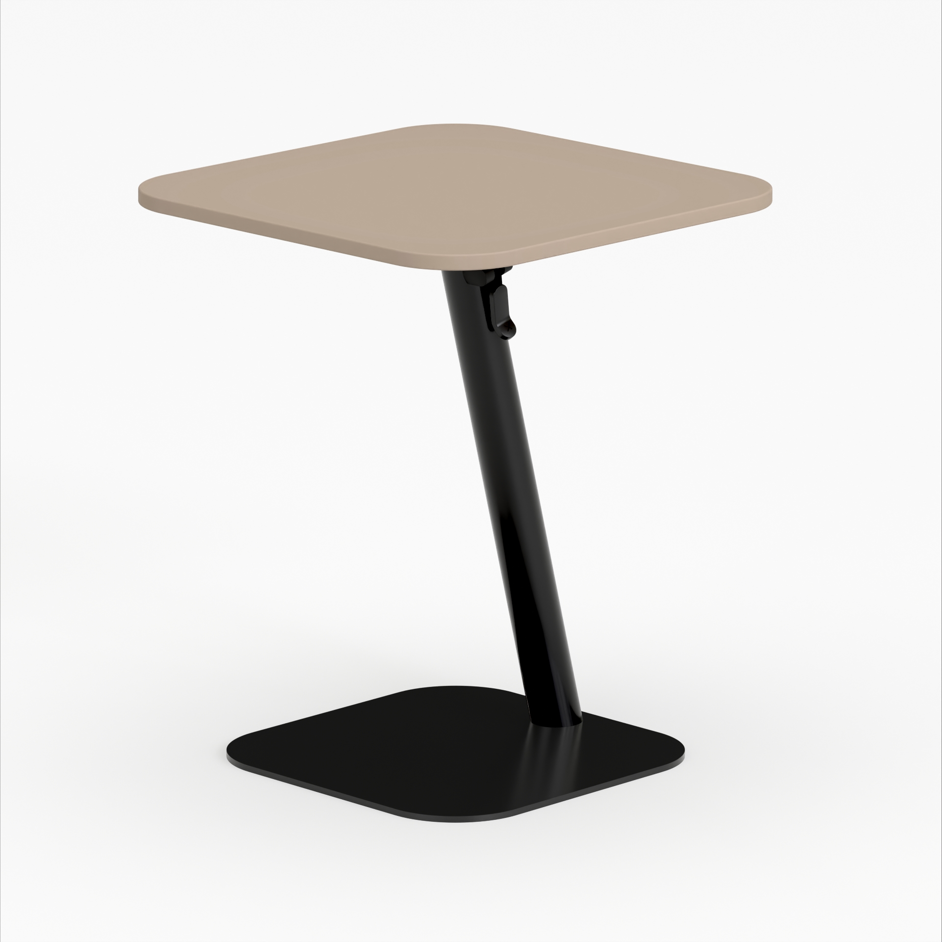 lt01 Laptoptisch – Gestell Schwarz (glatt)