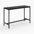 s60 Stehtisch – Gestell Schwarz (glatt)