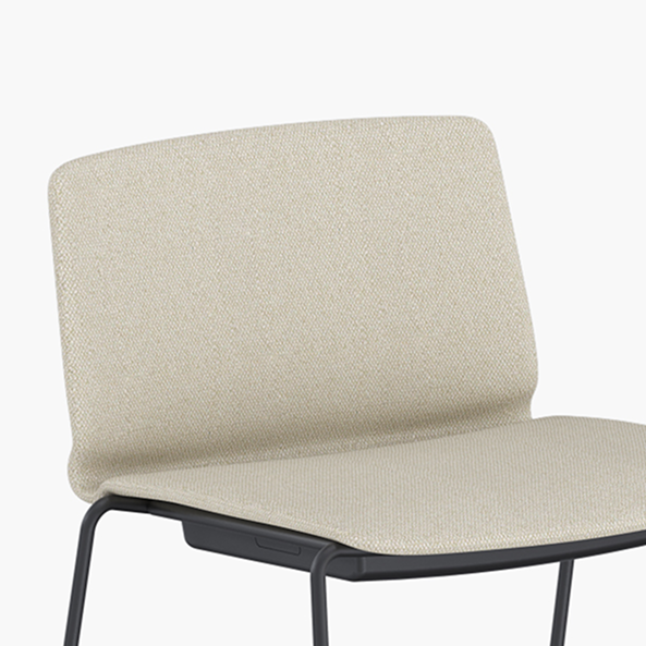 Curve Vollpolster Barhocker