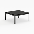 s60 Couchtisch – Gestell Schwarz (glatt)