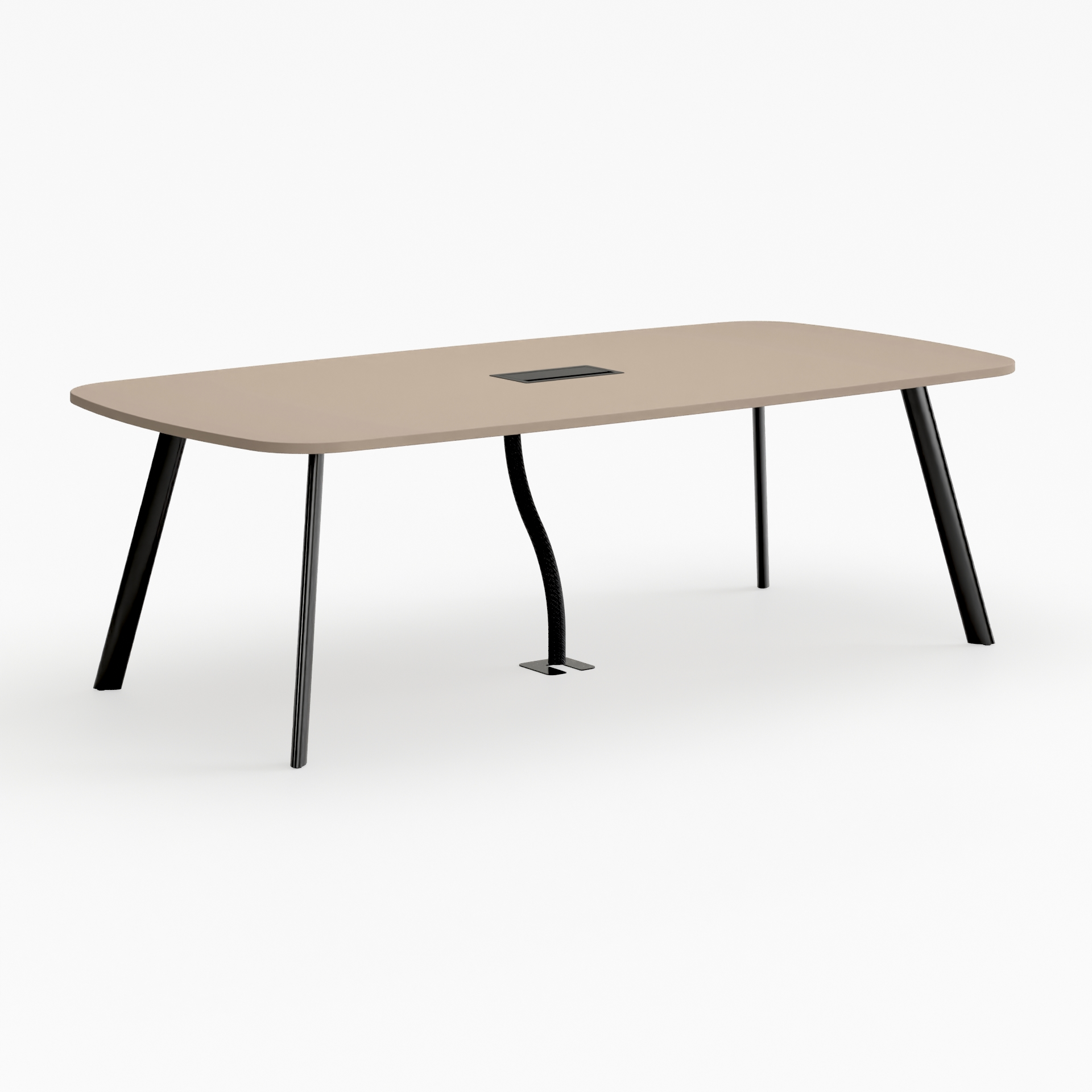 m500 – Gestell Schwarz (glatt)