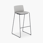 Curve Vollpolster Barhocker