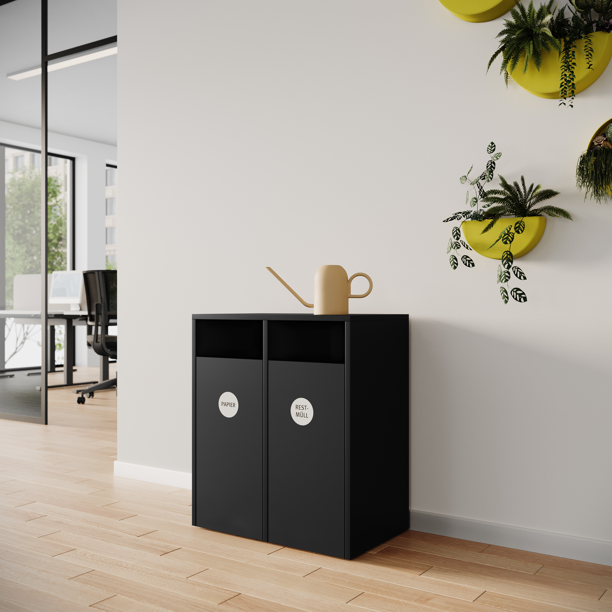 Recycling Hub double