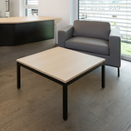 s60 Couchtisch – Gestell Schwarz (glatt)