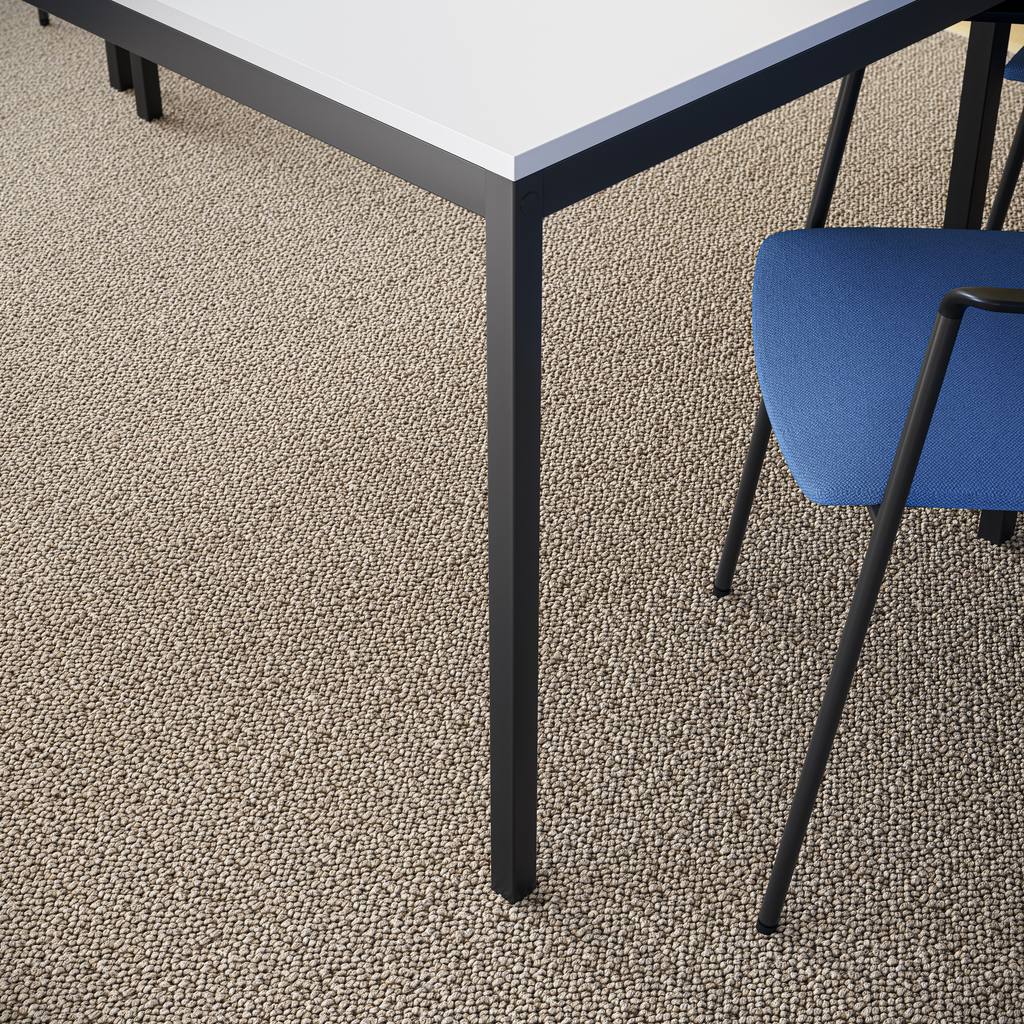 s60 Seminartisch – Gestell Schwarz (glatt)