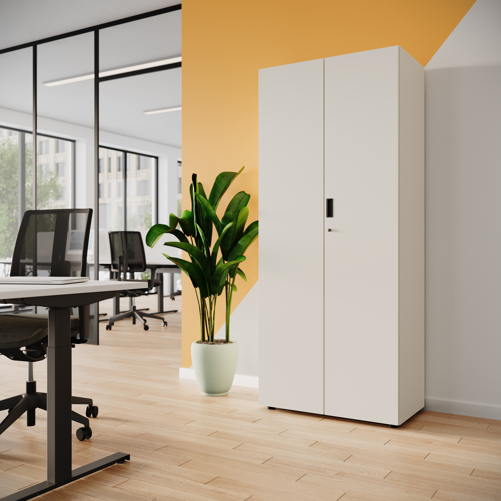 Drehtürenschrank