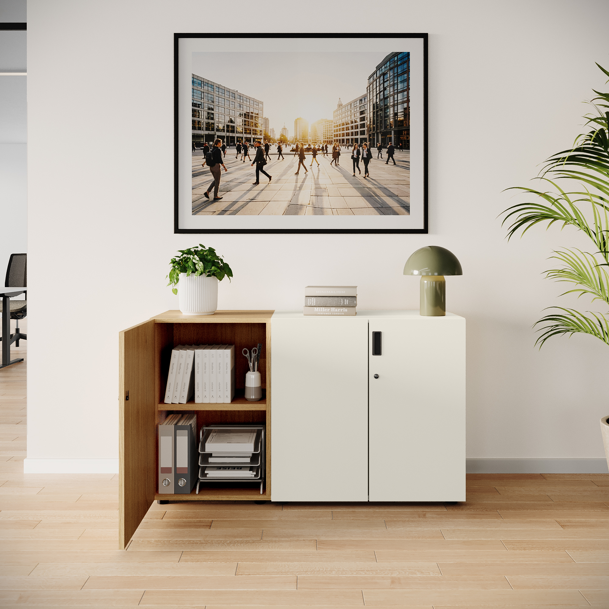 Drehtürenschrank