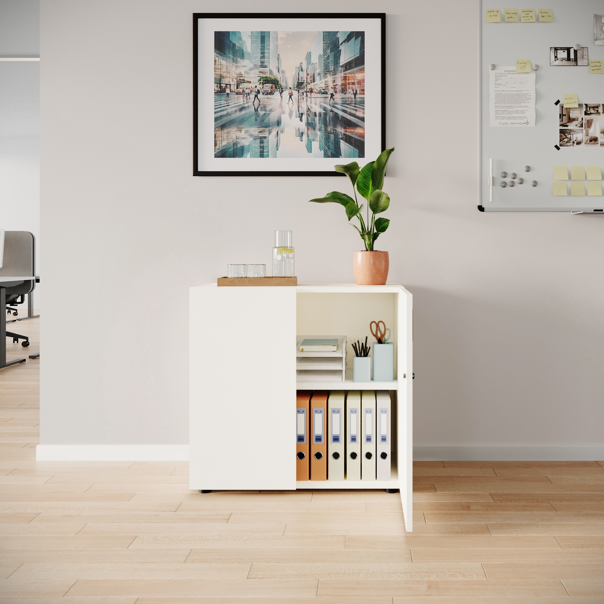 Drehtürenschrank