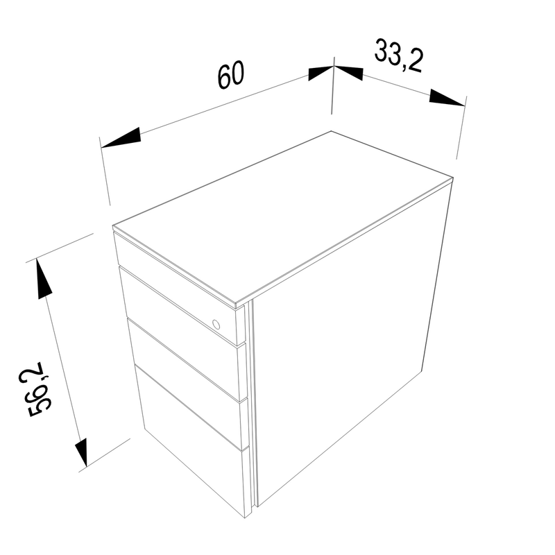 Rollcontainer – Technische Daten