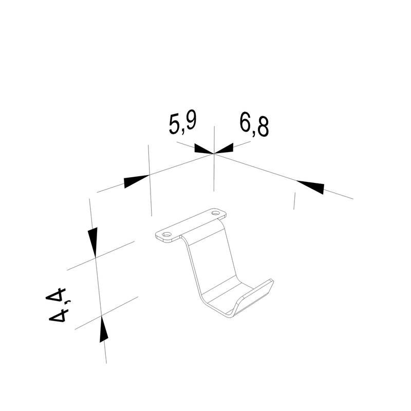 Tischhaken – Technische Daten